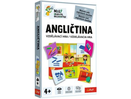 TREFL Hra Malý objevitel Angličtina vzdělávací společenská hra