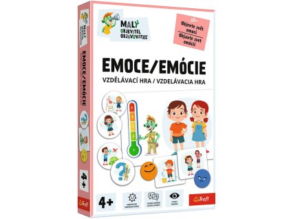 TREFL Hra Malý objevitel Emoce vzdělávací společenská hra