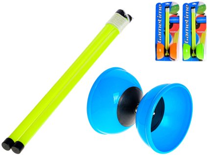Hra žonglování Gametime diabolo 36cm plastové 3 barvy