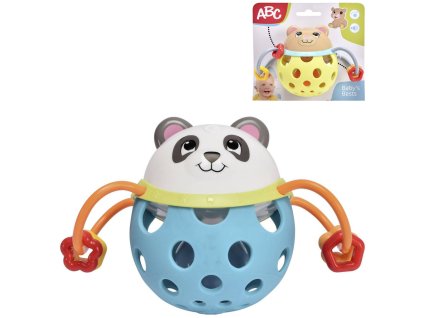 SIMBA Baby chrastítko kulaté medvídek / panda pro miminko 2 druhy