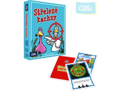 ALBI HRA Střelené kachny karetní *SPOLEČENSKÉ HRY*