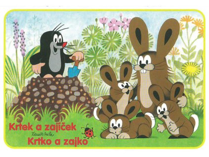 AKIM Omalovánky A5 (Krteček) Krtek a zajíček