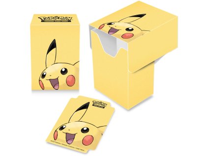Pokémon UP: GS Pikachu krabička plastová na 75 karet