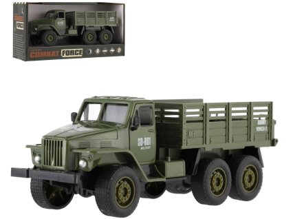Auto army vojenské nákladní plastové 17cm volný chod