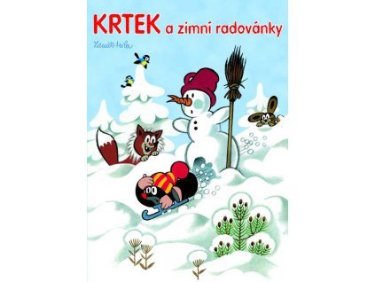 AKIM Omalovánky A4 (Krteček) Krtek a zimní radovánky