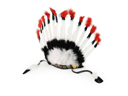 KARNEVAL Indiánská čelenka náčelník doplněk