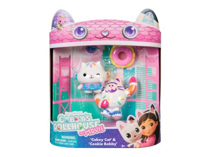 SPIN MASTER  Gábinin Kouzelný Domek Film Dvojbalení Figurek Queen Kitty Fairy a Kitty Gnome