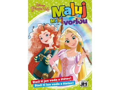 JIRI MODELS Maluj vodou Princezny A5 omalovánky