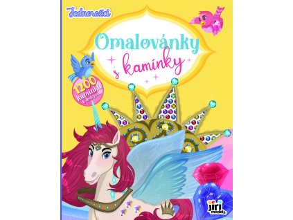 JIRI MODELS Omalovánky s kamínky Jednorožci