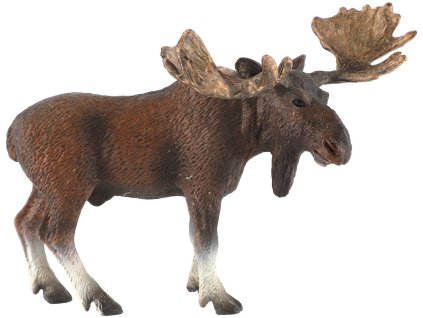 Los evropský 13cm zvířátko plastová figurka Zooted v sáčku