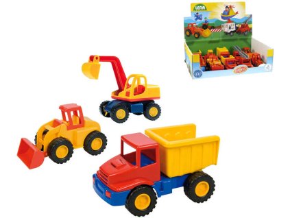 LENA Auto mini Compact stavební plast 12 cm 5 druhů
