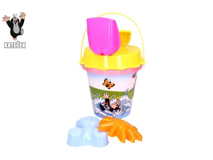 Písek sada Krtek 1,5 L růžová