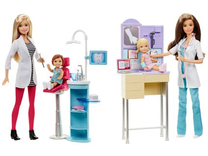 Barbie povolanie herný set s bábikou asst
