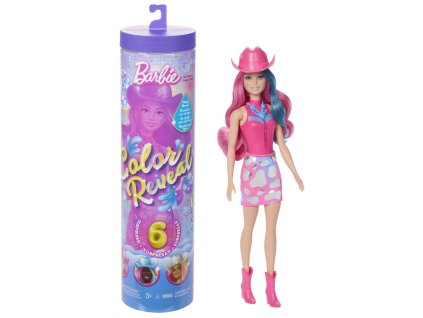 Barbie COLOR REVEAL Barbie disco hviezda asst