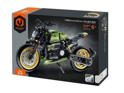 Stavebnice iM.MASTER motorka plast 572 dílků v krabici 31x23x7cm