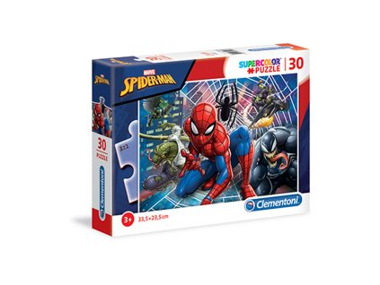 Clementoni - Puzzle Supercolor 30 Spider-Man