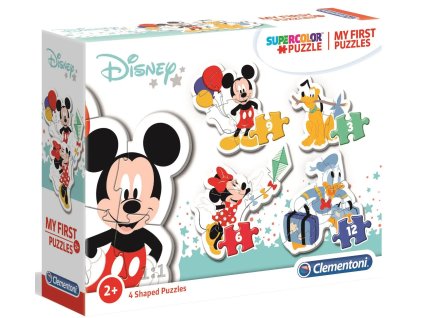Clementoni - Moje první puzzle Mickey Mouse 3+6+9+12 dílků