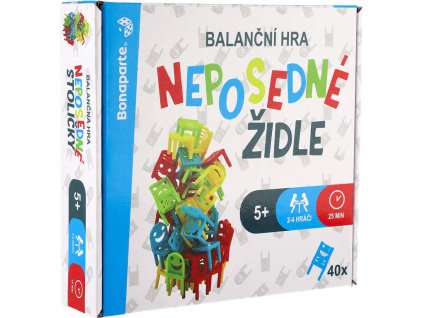 BONAPARTE Hra balanční Neposedné židle *SPOLEČENSKÉ HRY*