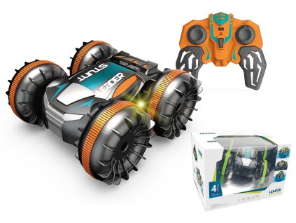 R/C 1:18 Obojživelné auto - oranžové