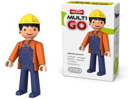 EFKO IGRÁČEK MultiGO Stavbař Figurka v krabičce