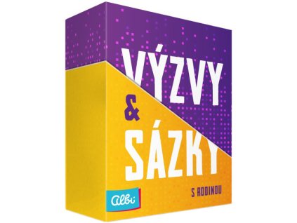 ALBI HRA Výzvy a sázky s rodinou *SPOLEČENSKÉ HRY*