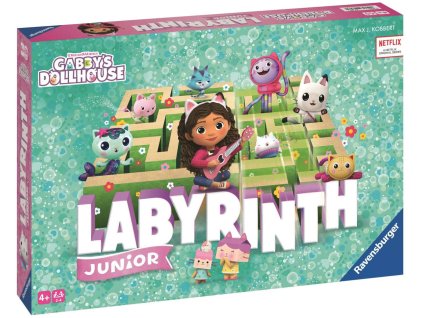 RAVENSBURGER HRA Labyrinth Junior Gabbys Dollhouse *SPOLEČENSKÉ HRY*
