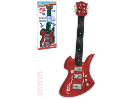 BONTEMPI Kytara dětská rocková elektrická na baterie Zvuk *HUDEBNÍ NÁSTROJE*