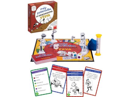 DINO Hra Malý poseroutka 10 sekundová výzva *SPOLEČENSKÉ HRY*