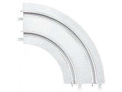 61644 Zatáčka 1/90 sníh/led (2ks) - GO