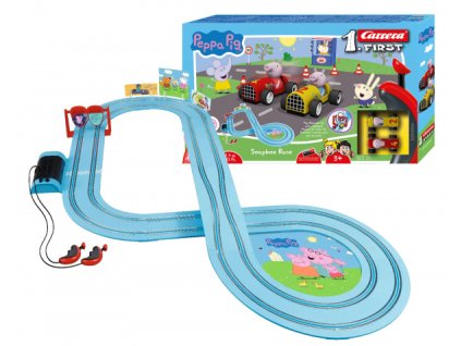 Autodráha Carrera FIRST - 63044 Prasátko Peppa