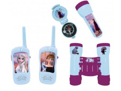 Set Frozen - vysílačky, dalekohled, baterka