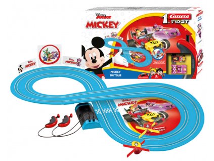 Autodráha Carrera FIRST - 63046 Mickey on Tour