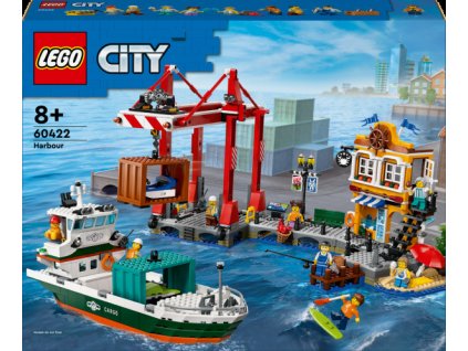LEGO CITY 60422 Přístav s nákladní lodí
