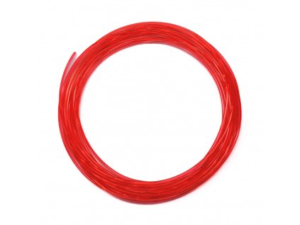 Filament PLA, Transparent RED, 5m