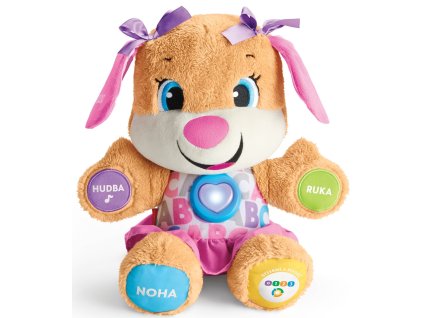 Fisher Price hovoriaca psíkova sestrička CZ