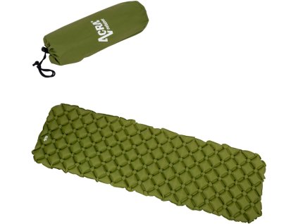 ACRA Karimatka nafukovací 190x58x5cm Zelená matrace