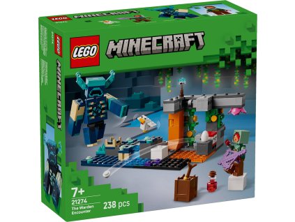 LEGO MINECRAFT Setkání se Strážcem 21274 STAVEBNICE