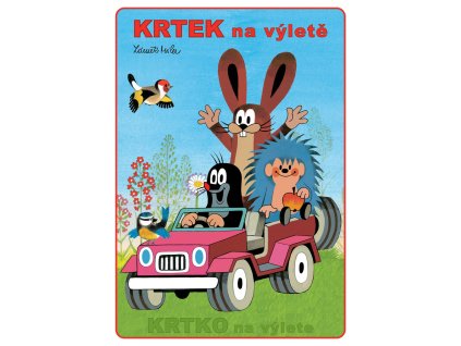 AKIM Omalovánky Krtek na výletě A5 (Krteček)
