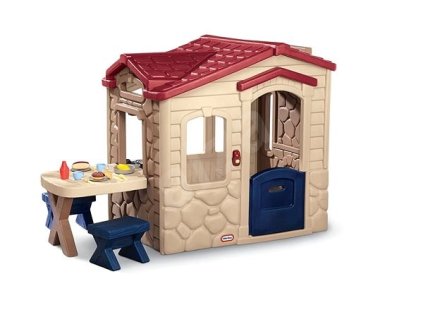 Domček s piknikovým stolíkom