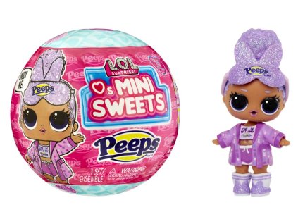 L.O.L. Surprise! Loves PEEPS bábika - Cozy Bunny