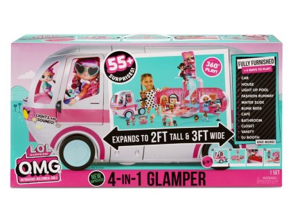 L.O.L. Surprise! OMG Karavan 4v1, strieborný