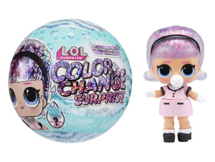L.O.L. Surprise! Trblietavá bábika so zmenou farby, PDQ