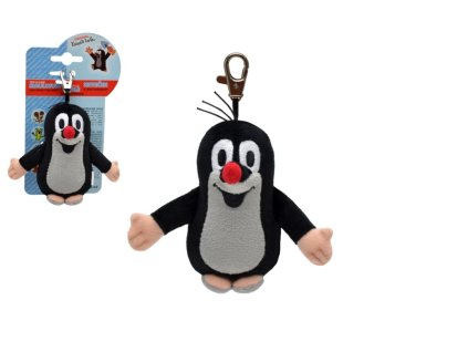 Krtek s karabinou plyš 10cm na kartě