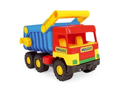 Auto middle Truck sklápěč plast 38cm 2 barvy Wader