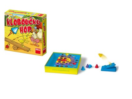 Kloboučku hop! společenská hra v krabici 23x23x5cm