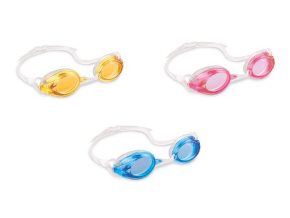Plavecké brýle 3 barvy na kartě 20x15x4cm 8+