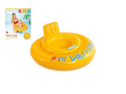 Baby kruh nafukovací +- 70cm v krabici 6-12m