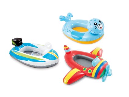 Člun nafukovací v sáčku 26x26cm