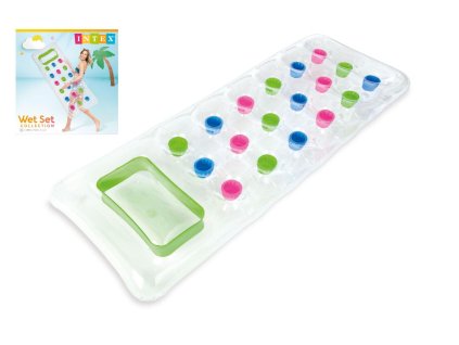 Lehátko nafukovací 188x71cm 2 barvy v sáčku