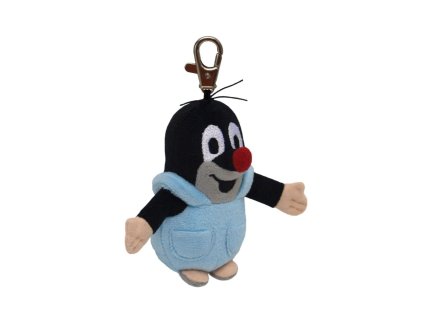 Přívěsek plyšový Krtek s kalhotkami 10cm na kartě 12m+